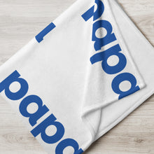 Load image into Gallery viewer, Papa throw blanket