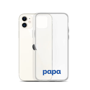 Papa clear case for iPhone®