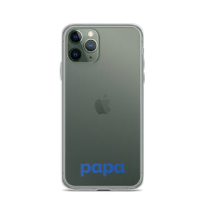 Papa clear case for iPhone®