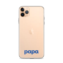 Load image into Gallery viewer, Papa clear case for iPhone®