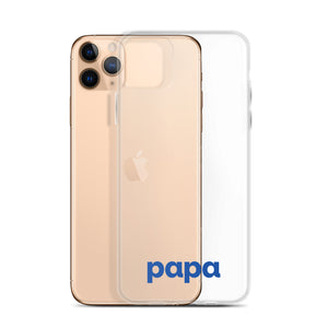 Papa clear case for iPhone®