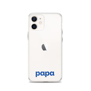 Papa clear case for iPhone®