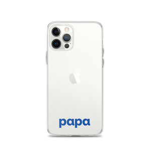 Papa clear case for iPhone®