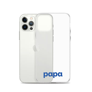 Papa clear case for iPhone®