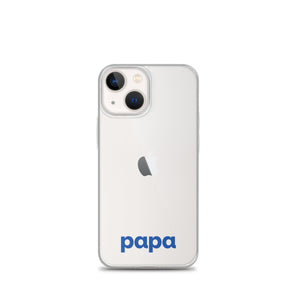 Papa clear case for iPhone®