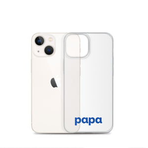 Papa clear case for iPhone®