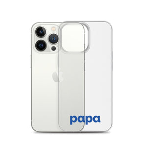 Papa clear case for iPhone®