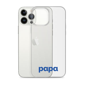 Papa clear case for iPhone®