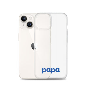 Papa clear case for iPhone®