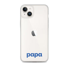 Load image into Gallery viewer, Papa clear case for iPhone®