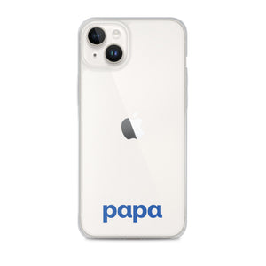 Papa clear case for iPhone®