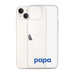 Papa clear case for iPhone®