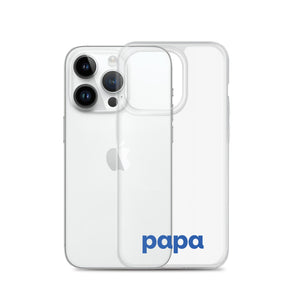 Papa clear case for iPhone®