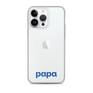 Papa clear case for iPhone®