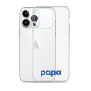 Papa clear case for iPhone®