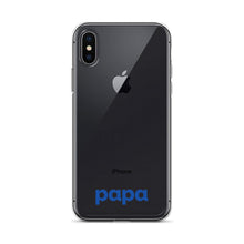 Load image into Gallery viewer, Papa clear case for iPhone®