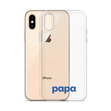 Load image into Gallery viewer, Papa clear case for iPhone®