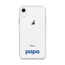 Load image into Gallery viewer, Papa clear case for iPhone®