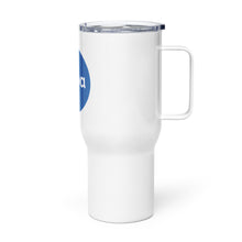 Load image into Gallery viewer, Papa travel mug with a handle-Blue