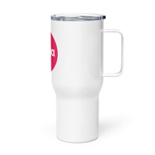 Load image into Gallery viewer, Papa travel mug with a handle-Pink