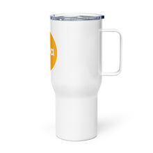 Load image into Gallery viewer, Papa travel mug with a handle-Orange