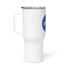 Load image into Gallery viewer, Papa travel mug with a handle-Blue