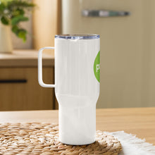 Load image into Gallery viewer, Papa travel mug with a handle-Green