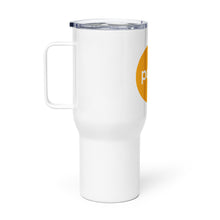 Load image into Gallery viewer, Papa travel mug with a handle-Orange