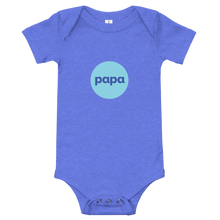 Load image into Gallery viewer, Papa baby short sleeve one piece