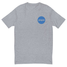 Load image into Gallery viewer, Logo-T Circle on Heather Gray-Men&#39;s