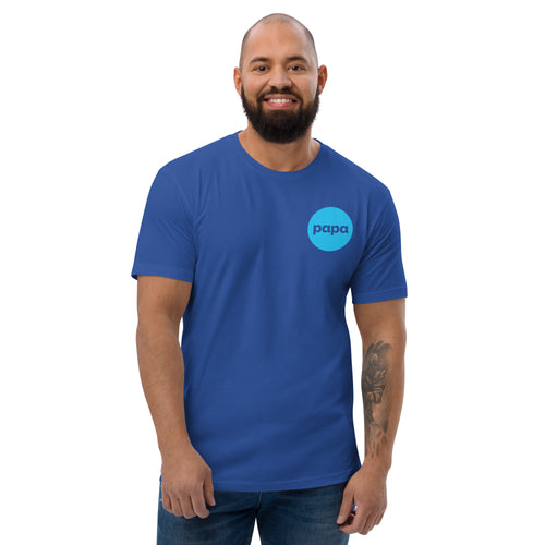 Logo-T Circle on Blue-Men's