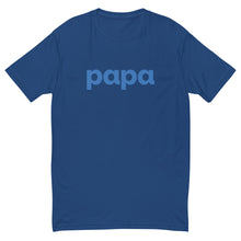 Load image into Gallery viewer, Logo-T Blue on Blue-Men&#39;s