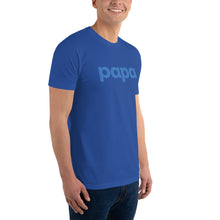 Load image into Gallery viewer, Logo-T Blue on Blue-Men&#39;s