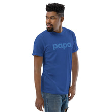 Load image into Gallery viewer, Logo-T Blue on Blue-Men&#39;s