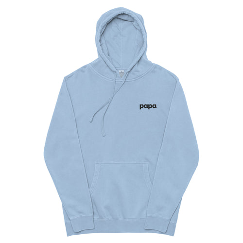 Papa light blue hoodie