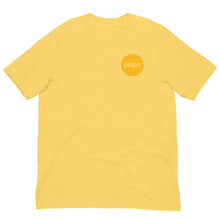 Load image into Gallery viewer, Logo-T Circle Yellow on Yellow-Unisex