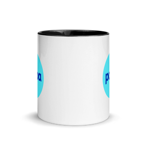 Papa mug with color inside